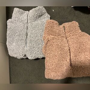 Old Navy Brand New Fuzzy Quarter Zips